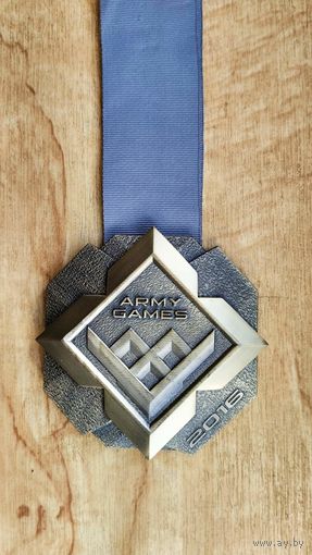 Медаль за 3 место в танковом биатлоне. 2 е международные армейские игры Арми 2016.