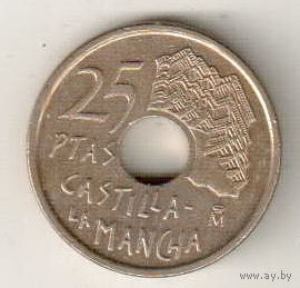 Испания 25 песета 1996 Кастилия - Ла-Манча