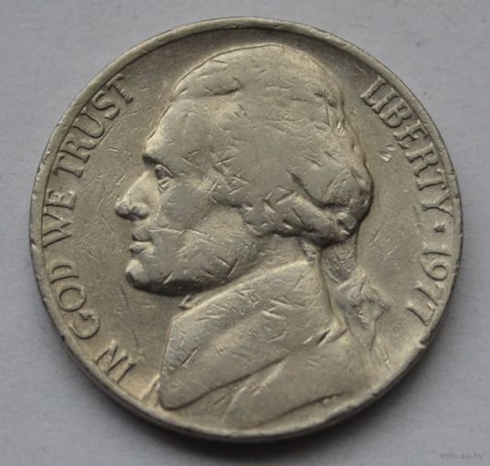 США, 5 центов 1977 г.