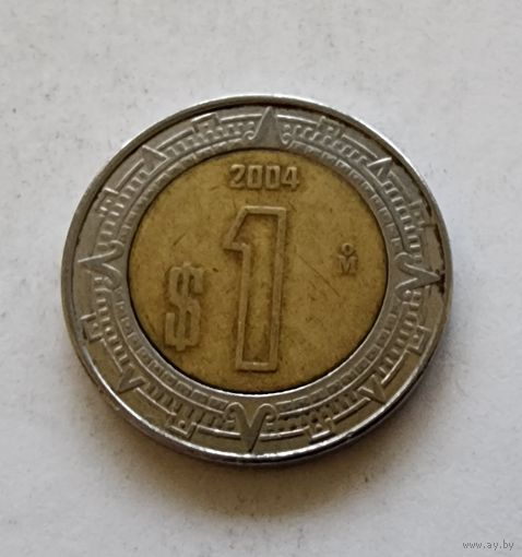 Мексика 1 песо, 2004