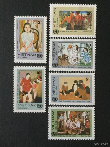 UNICEF. Вьетнам,1984, серия 6 марок