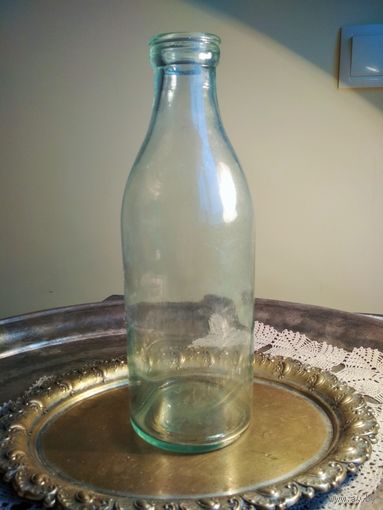 Бутылка молочная СССР, 1 литр, без сколов и трещин