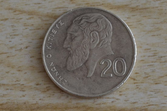 Кипр 20 центов 1998