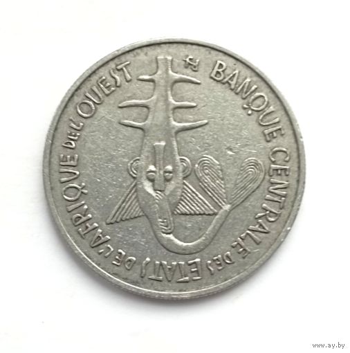 100 франков,1969 г Западная Африка