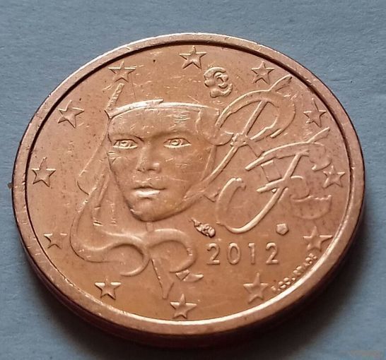 2 евроцента, Франция 2012 г.