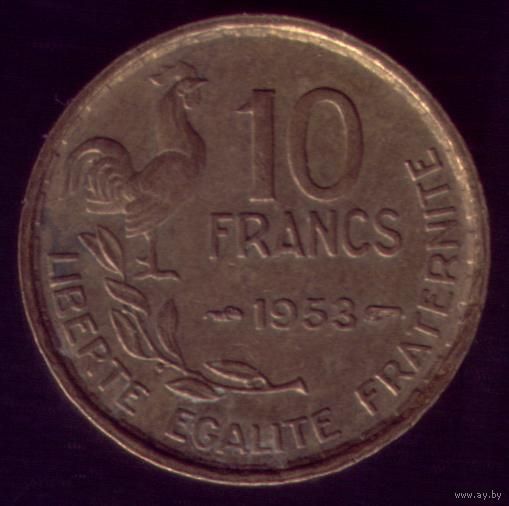 10 Франков 1953 год Франция