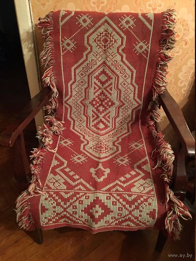 Накидка на кресло СССР шерсть 70-е гг ширина 50   см, длинна 140 см (цена за одну 65 руб . За два Цена 100 руб )