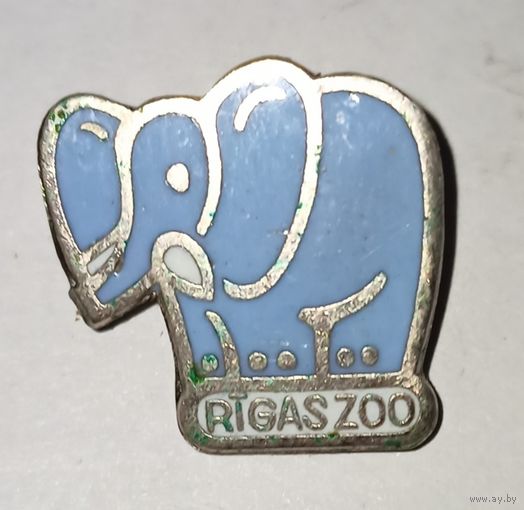 Значок рижский зоопарк (Rigas Zoo)