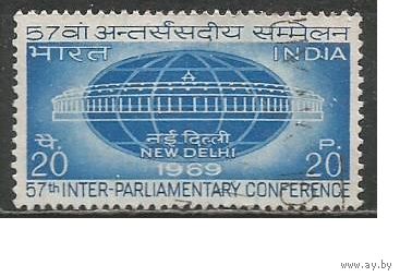 Индия. Международная конференция стран Азии. Нью-Дели. 1969г. Mi#489.