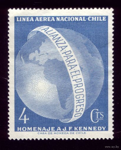 1 марка 1964 год Чили 624