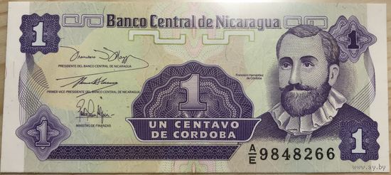 1 сентаво Никарагуа