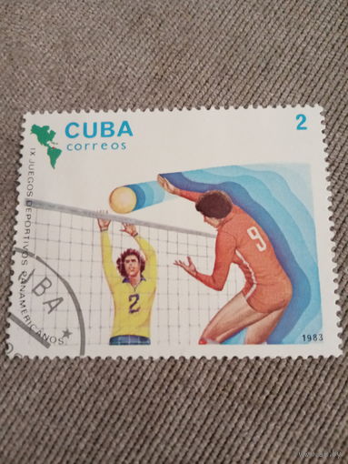 Куба 1983. Летние Панамериканские игры. Воллейбол