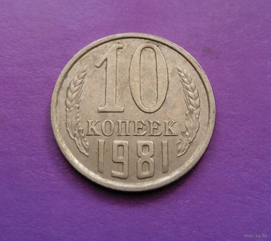 10 копеек 1981 СССР #04