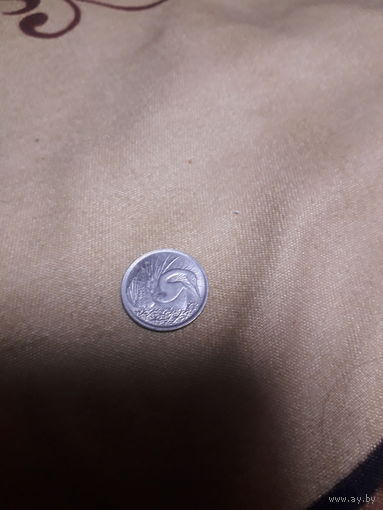 СИНГАПУР 10 центов 1968 год