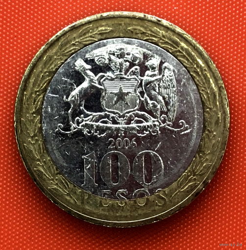 109-20 Чили, 100 песо 2006 г.