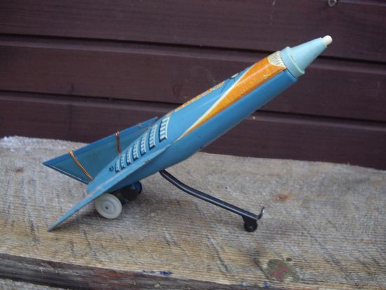 Игрушка ракета Старт-1. СССР 1960 е годы!