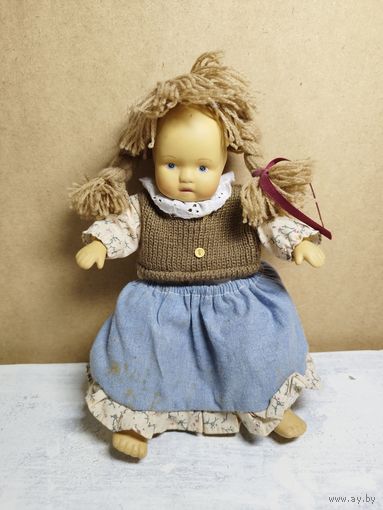 Винтажная коллекционная кукла. Западная Европа.