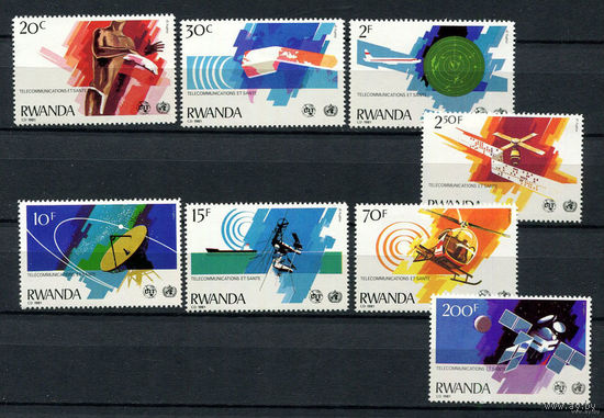 Руанда - 1981 - Телекоммуникации MNH