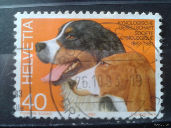 Швейцария 1983 Собаки