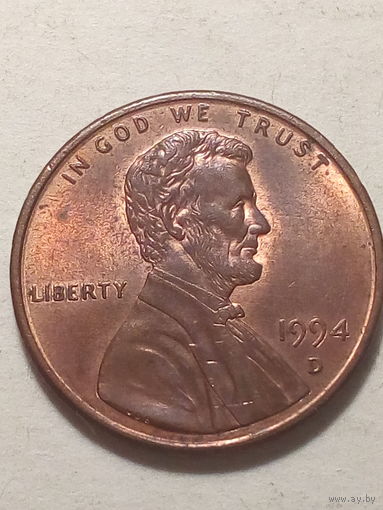 1 цент США 1994д