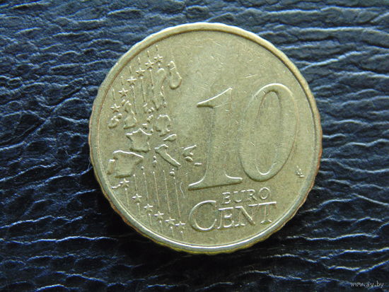Германия 10 евроценов 2002г. J