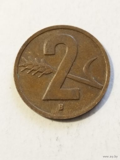 Швейцария 2 раппена 1955