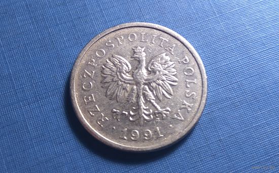 1 злотый 1991. Польша.