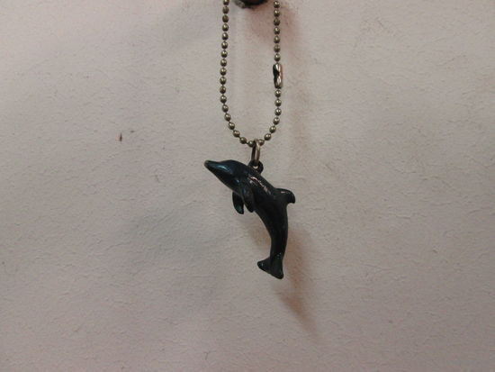 Брелок,статуэтка, дельфин ,металл 1960-х