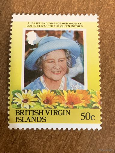 Британские Виргинские острова 1985. 85 летие Елизаветы II. Марка из серии