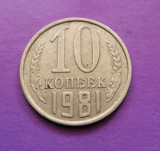 10 копеек 1981 СССР #08