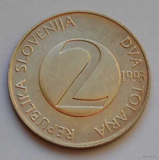 Словения, 2 толара 1993 г.