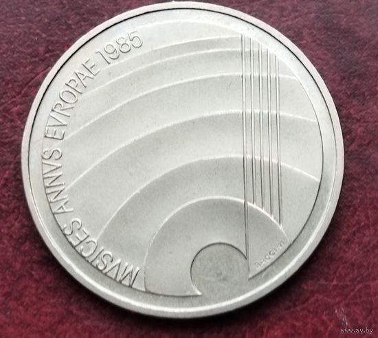 Швейцария 5 франков, 1985 Год музыки