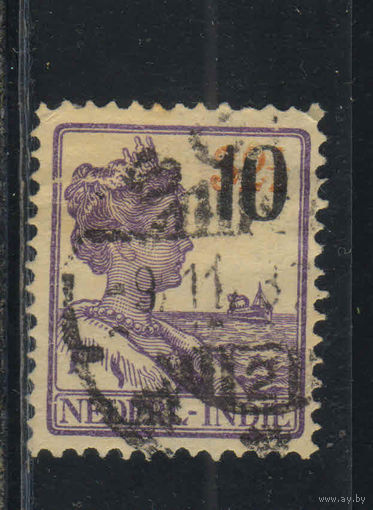 NL Колонии Нидерландская Индия 1937 Вильгельмина Надп Стандарт #243