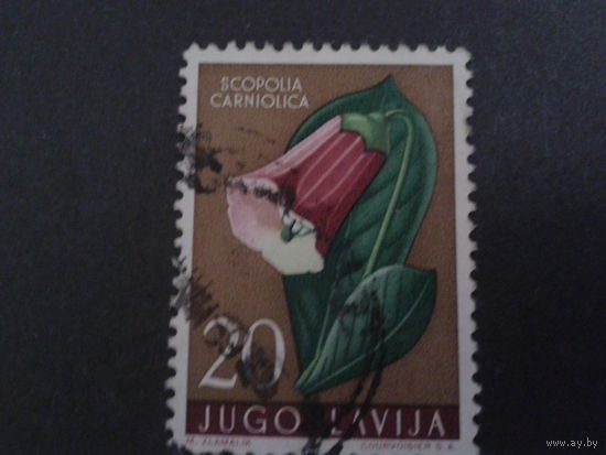 Югославия 1959 цветы