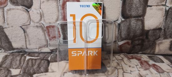 Techno Spark 10 Бампер силиконовый 2 шт