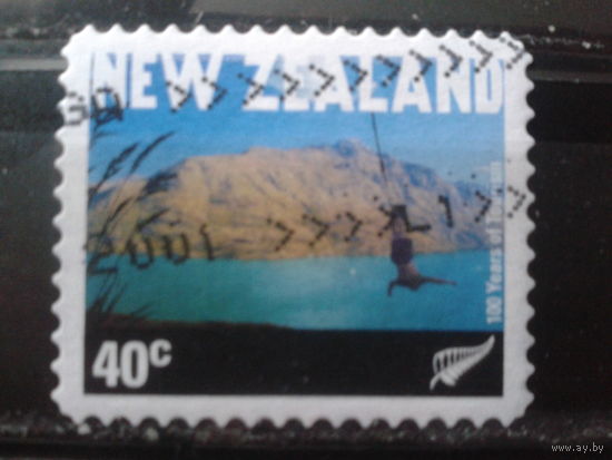 Новая Зеландия 2001 100 лет туризму К11 1/2