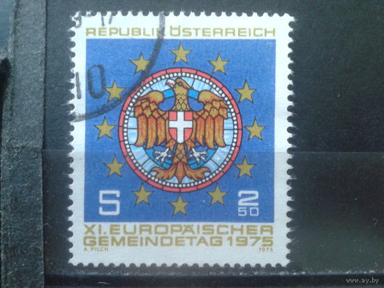 Австрия 1975 Европейский конгресс городов, герб