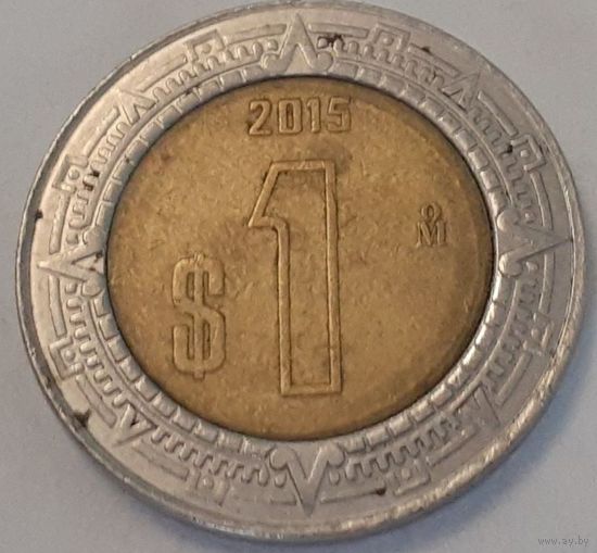 Мексика 1 песо, 2015