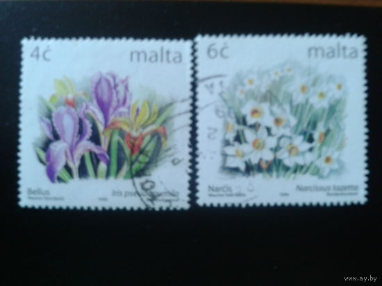 Мальта 1999 Цветы