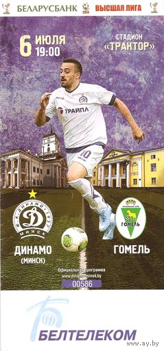 2014 Динамо Минск - Гомель (16 тур)