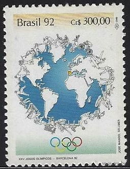 Бразилия ОИ 1992г.