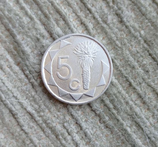 Werty71 Намибия 5 центов 1993