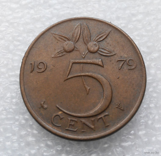 5 центов 1979 Нидерланды #02