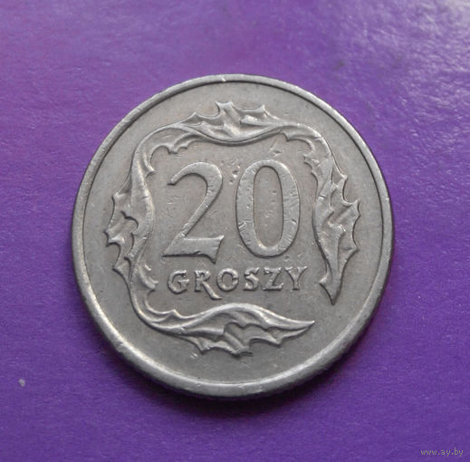 20 грошей 1992 Польша #04
