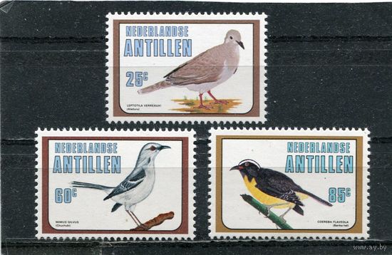 Нидерландские Антильские острова. Птицы, вып.1980