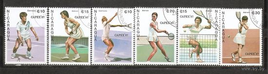 КГ Никарагуа 1987 Теннис