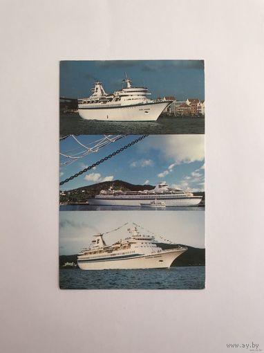 Открытка винтажная США 1980 год Royal Caribbean Cruise Line