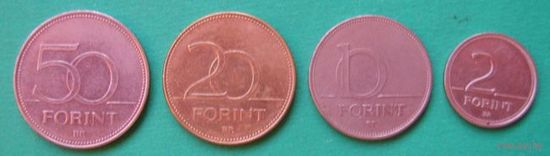 Венгрия.4 монеты.