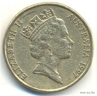 Австралия 1 доллар 1997 г. 100 лет со дня рождения Чарльза Кингсфорда Смита.