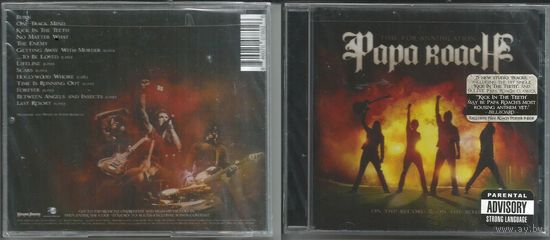 PAPA ROACH Time For Annihilation...On The Record And On The Road (CD USA 2010) новый ЗАПЕЧАТАН